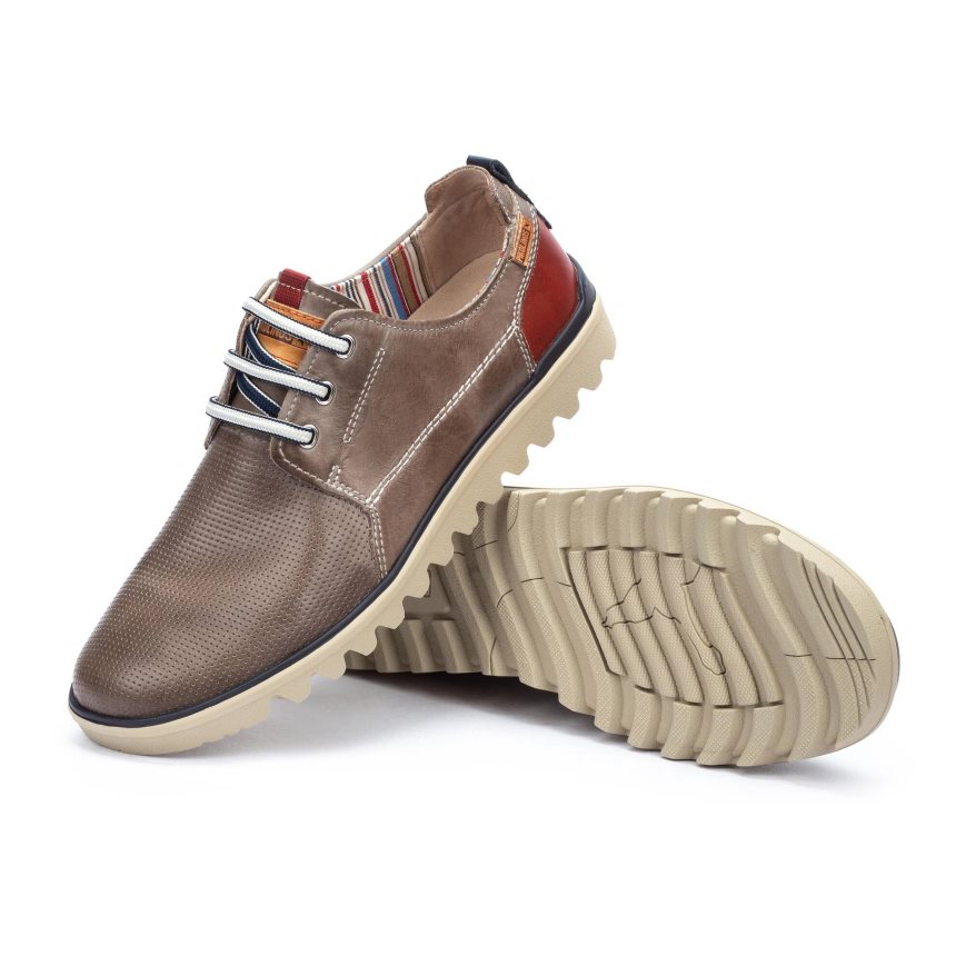 Pikolinos TABERNAS Scarpe Stringate Uomo Grigie Scuro | IT 6875013V